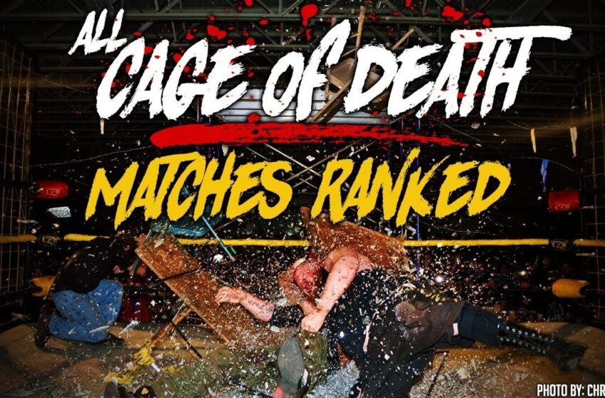  ALL Cage of Death Matches RANKED