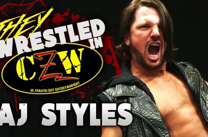  They Wrestled In CZW? | AJ Styles