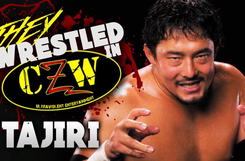  They Wrestled In CZW? | Tajiri